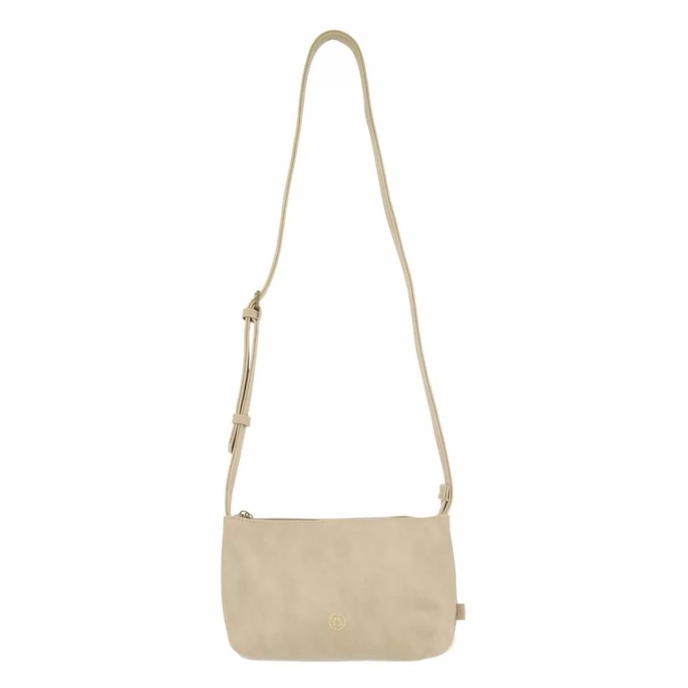 Zusss Schoudertasje Zand The Little Green Bag