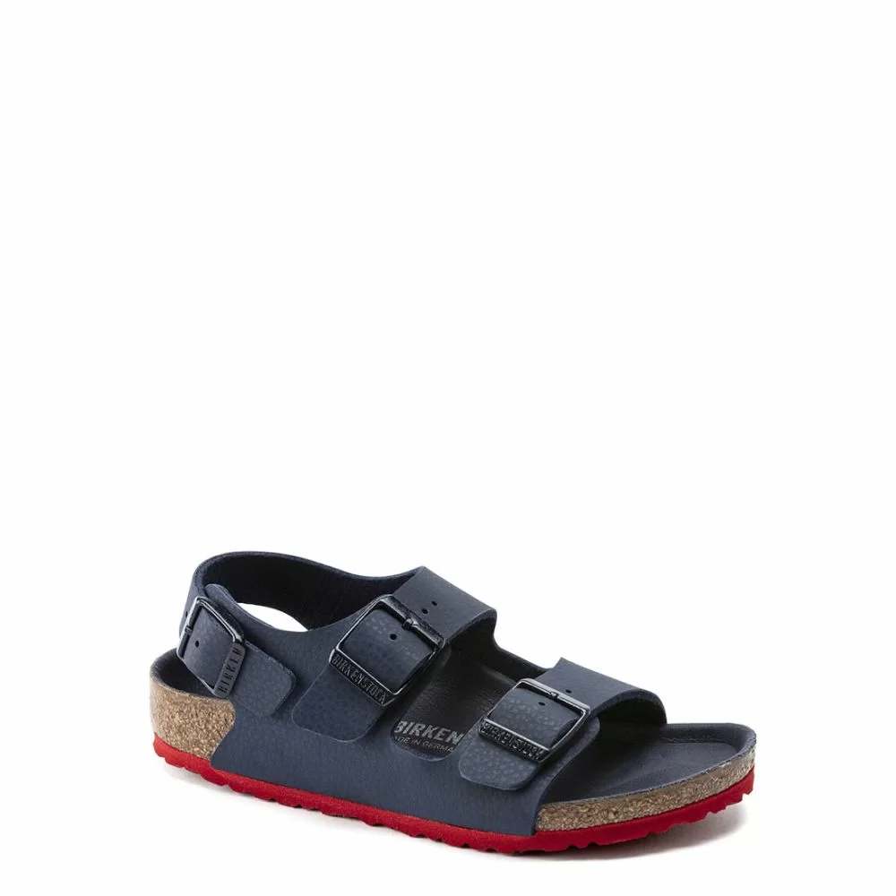 Red white and blue birkenstocks clearance