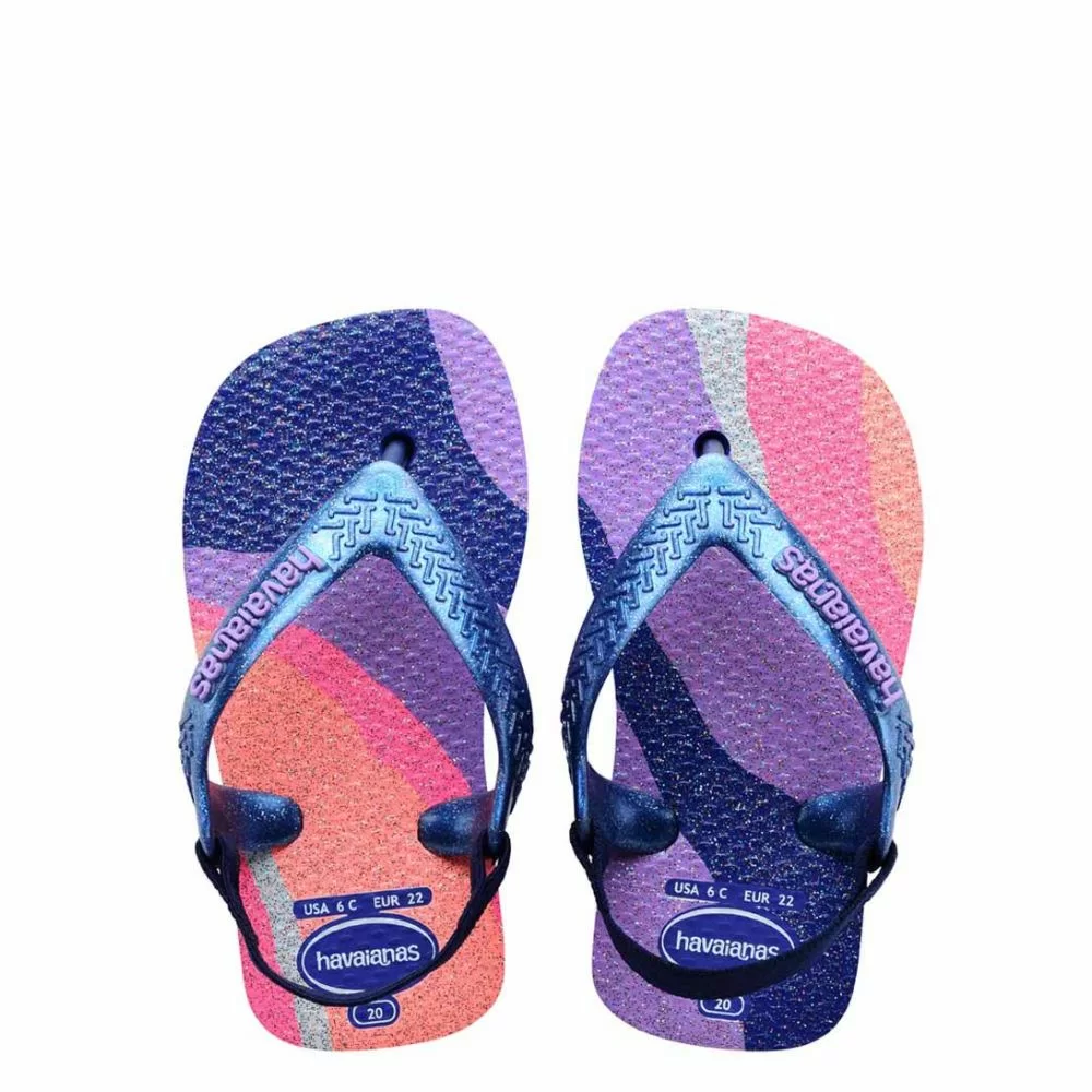 Havaianas Flipflops Baby Palette Glow Marine Blue The Little