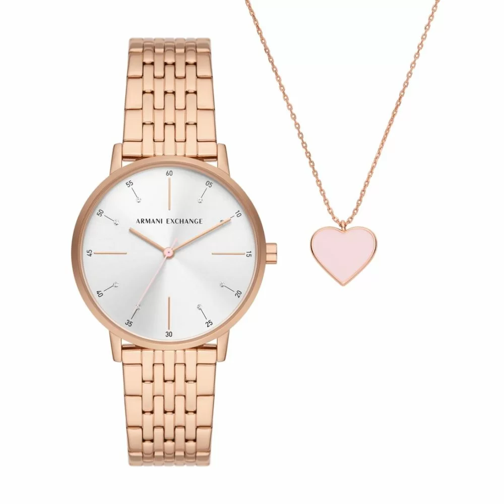 Armani Exchange Lola Rose Gold The Little Green Bag