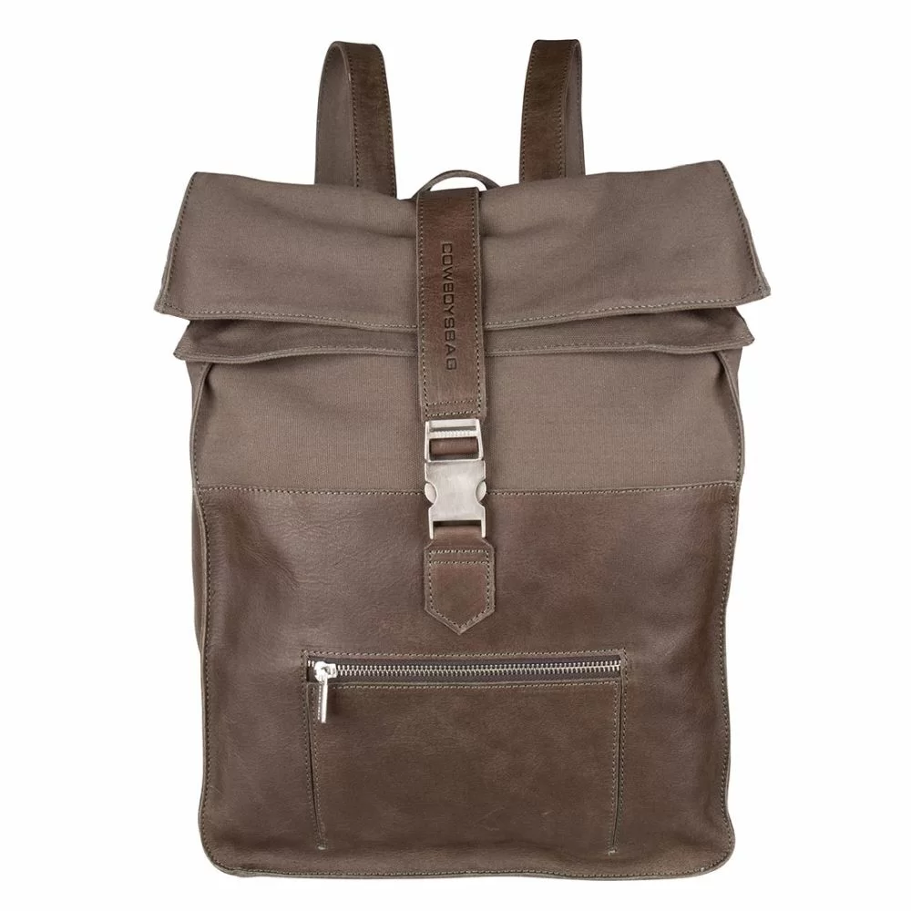 Cowboysbag Backpack Hunter 15.6 Inch storm grey The Little Green Bag