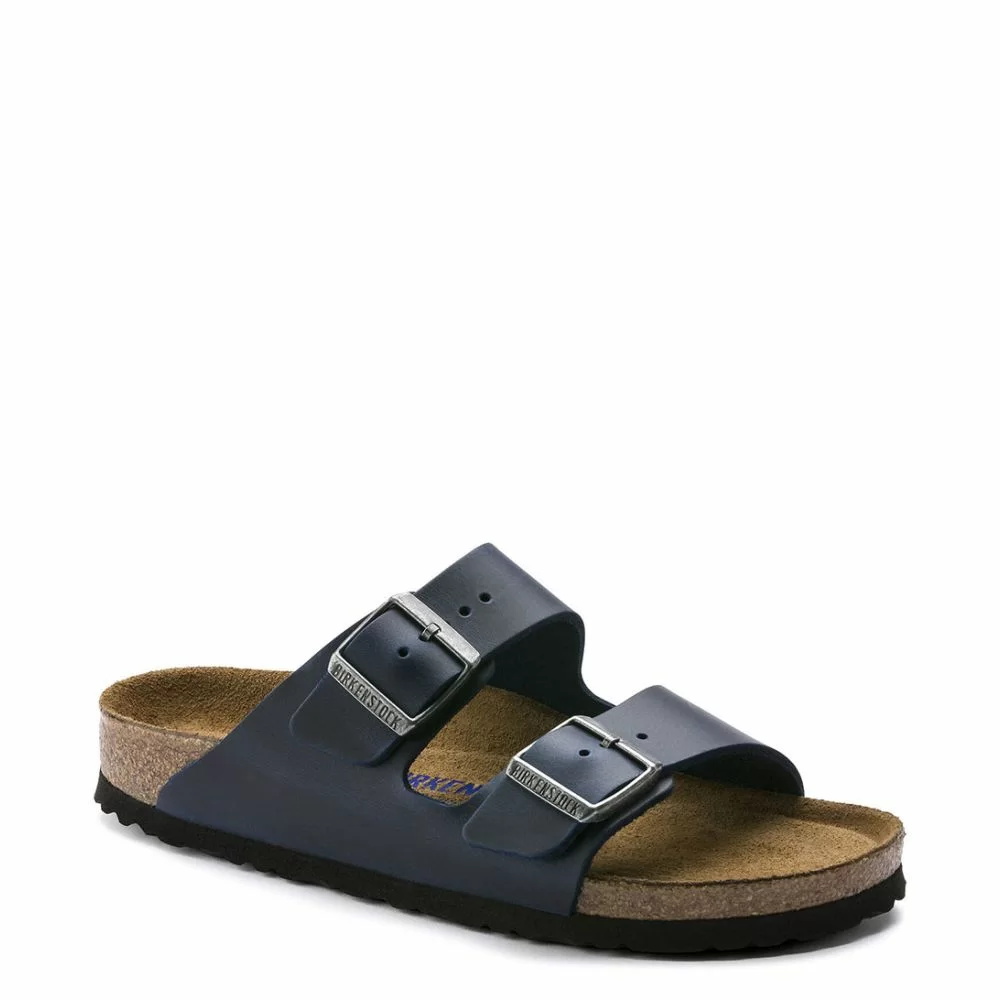 BIRKENSTOCK Arizona FL SFB Regular Blue The Little Green Bag