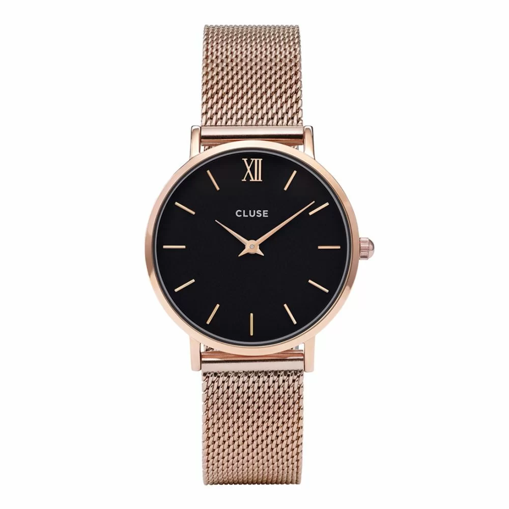 Cluse black rose gold 2025