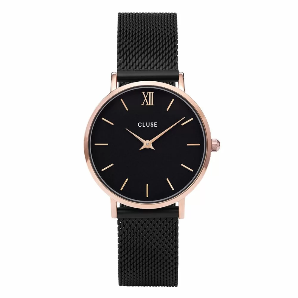 Cluse rose gold mesh hot sale