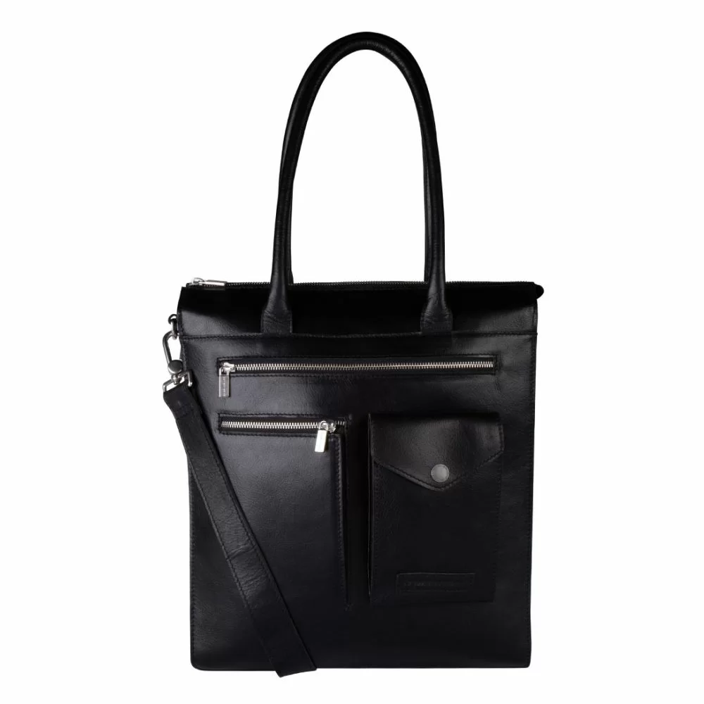 Cowboysbag Laptop Bag Hudson Black The Little Green Bag