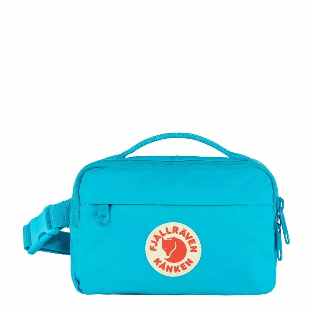 Fjallraven Kanken Hip Pack Deep turquoise The Little Green Bag