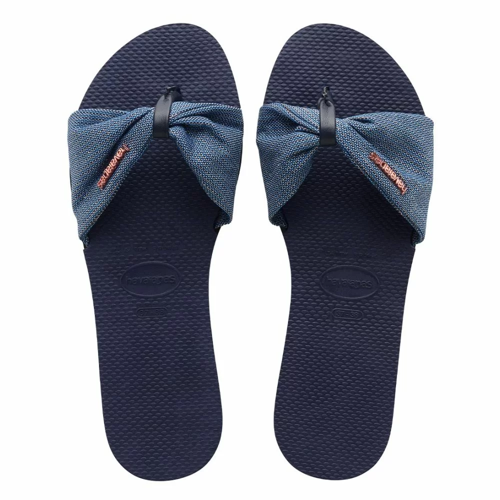Havaianas You St Tropez Navy The Little Green Bag