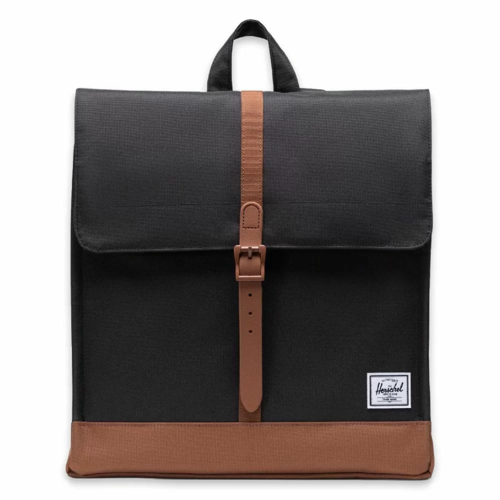 Herschel Supply Co. Eco City Mid Volume Black The Little Green Bag