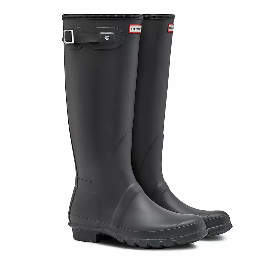 Hunter Boots Original Tall dark slate The Little Green Bag