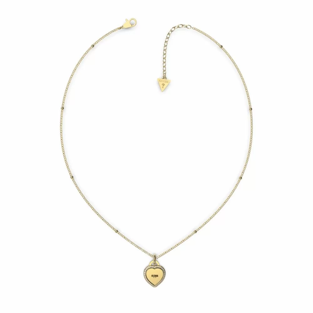 Guess necklace heart best sale