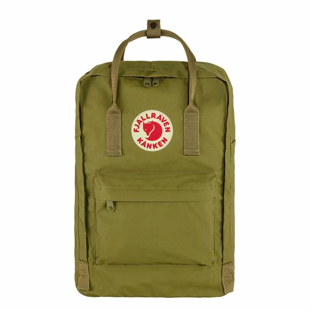 Fjallraven Kanken Laptop 15 Inch Foliage Green The Little Green Bag