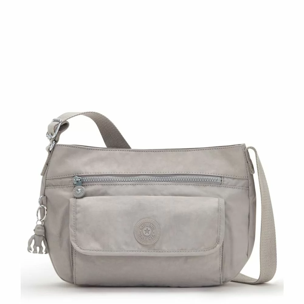 Kipling Syro Grey Gris The Little Green Bag