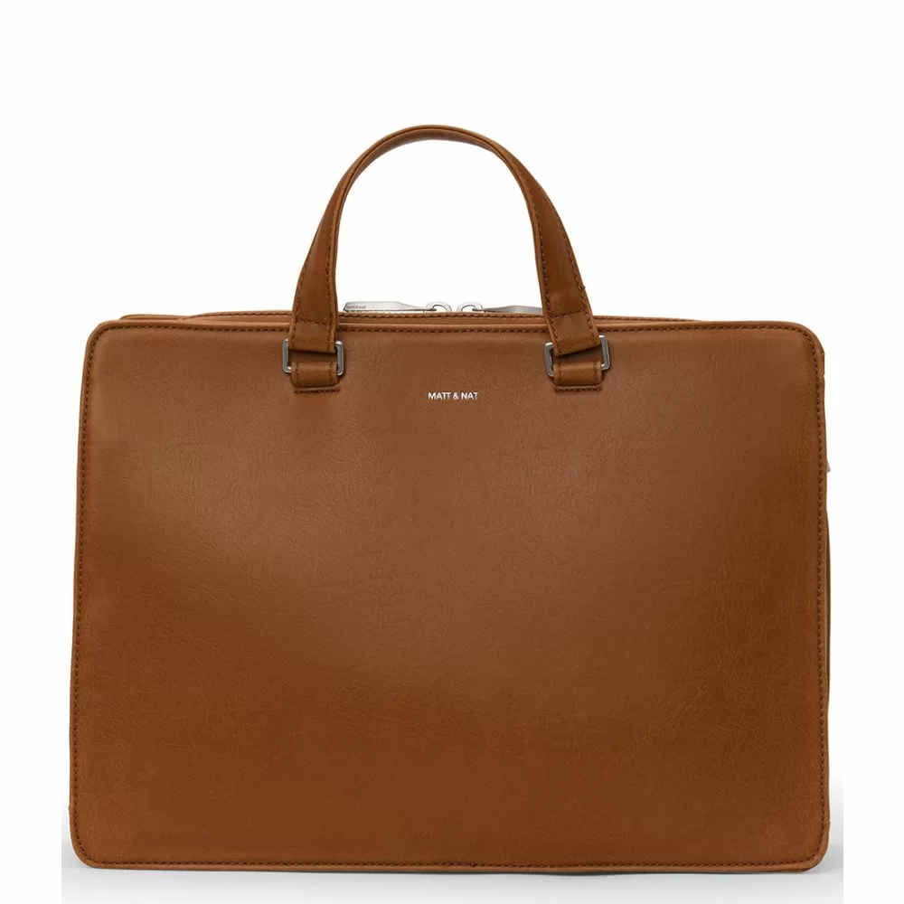 MATT NAT David Vintage Laptop Bag 13 Inch chili The Little Green Bag