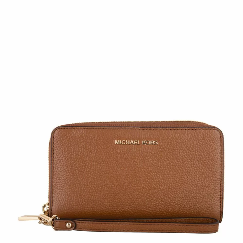 Michael Kors Jet Set Lg Flat Mf Phn Case luggage The Little Green Bag