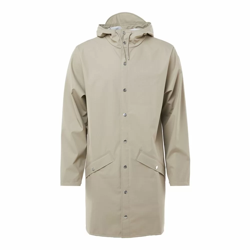 Rains Long Jacket beige The Little Green Bag