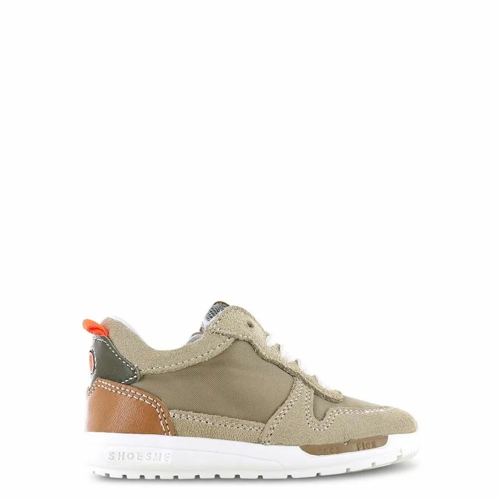 Shoesme Run Flex Beige Green The Little Green Bag