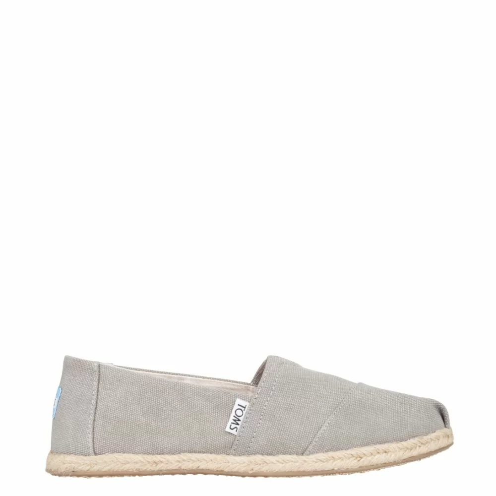 TOMS Classic Espadrilles Washed drizzle grey The Little Green Bag