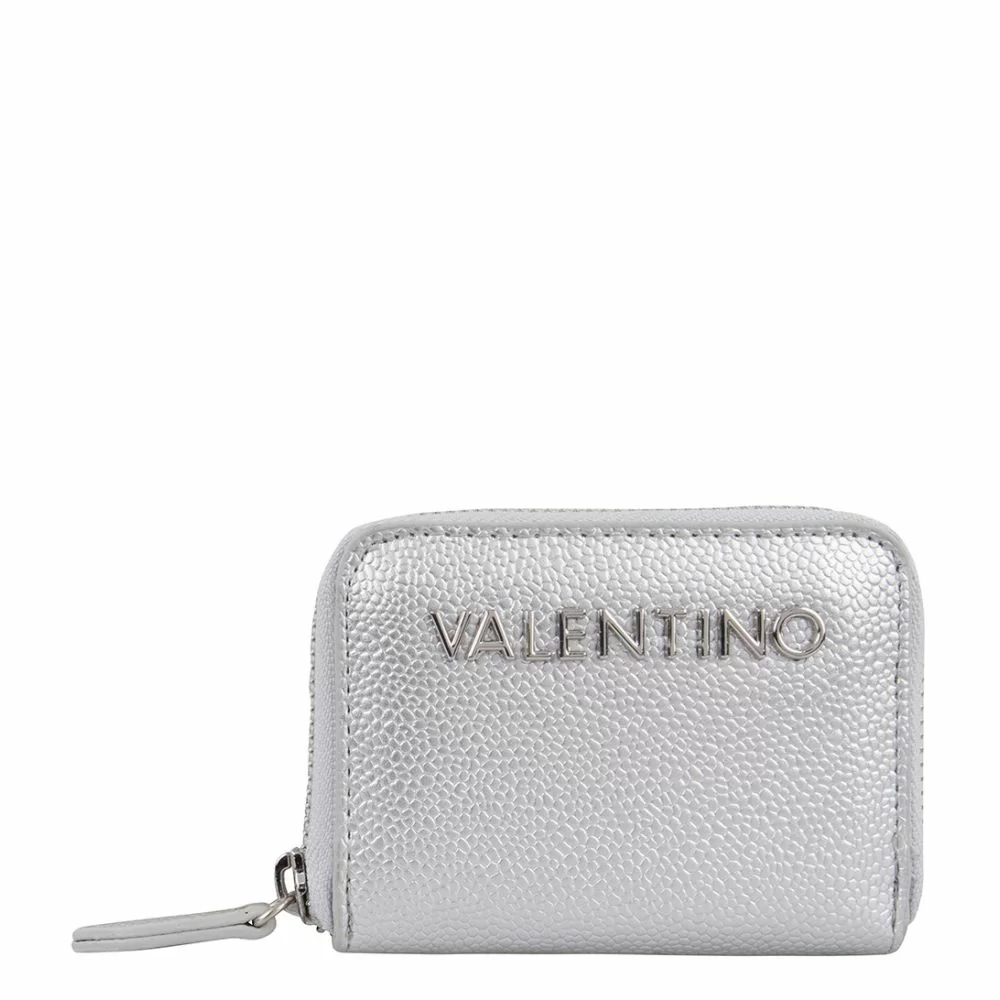 Valentino Bags Divina Coin Purse argento The Little Green Bag