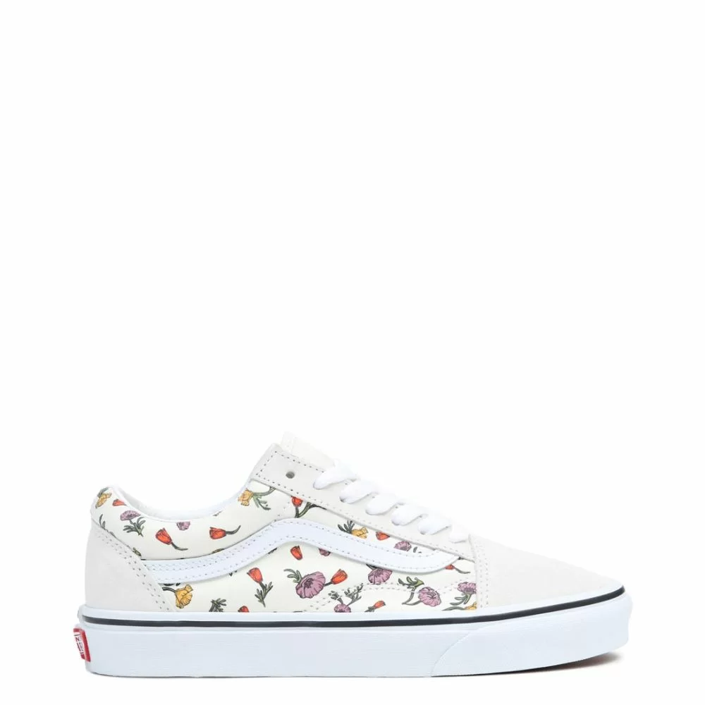 Vans UA Old Skool Poppy Floral Cream The Little Green Bag
