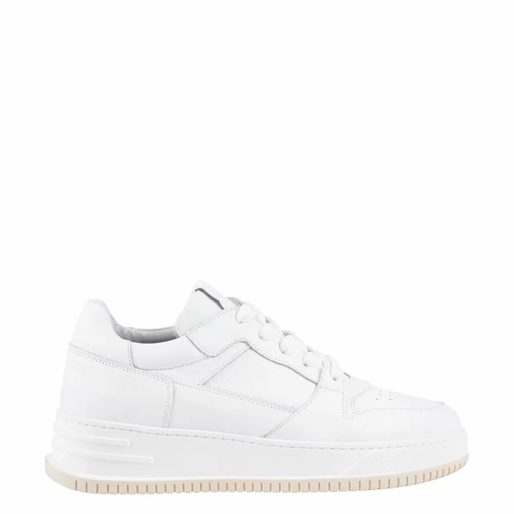 Zusss Leren Sneaker Wit The Little Green Bag