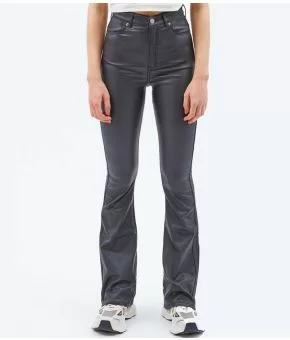 Dr denim leather pants new arrivals