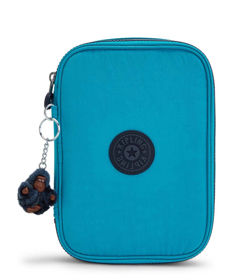 NWT Kipling AC7252 100 Pens Case Pencil Accessory Polyester Autumnal Field  Multi