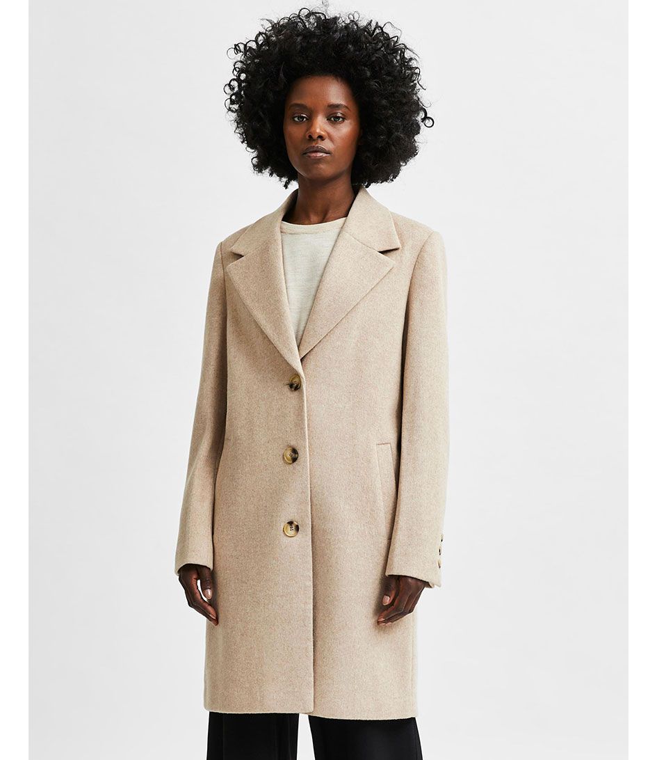 selected femme sasja wool coat