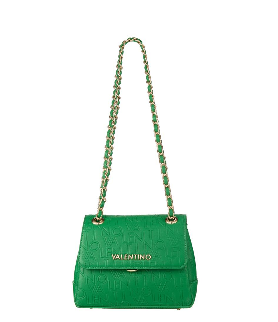 Valentino bags, Divina small clutch in verde