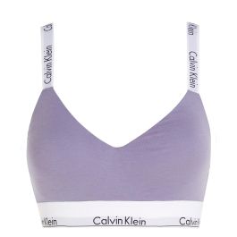 Purple calvin discount klein bralette