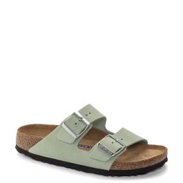 mint green birkenstocks