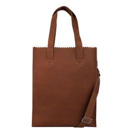 MYoMY My Paperbag Office Hunter Cognac The Little Green Bag