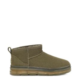 Olive green online mini uggs
