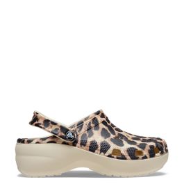 leopard skin crocs