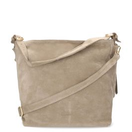 Fred De La Bretoniere Shoulder Bags FRB0454 Shoulderbag Soft Grain Leather S Taupe