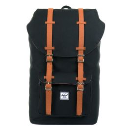 Herschel Supply Co. Little America 15 Inch black tan PU The