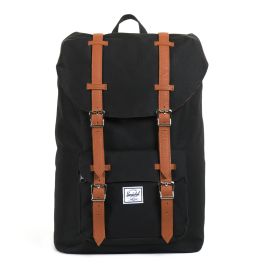 Herschel Supply Co. Little America Mid Volume 13 Inch black tan