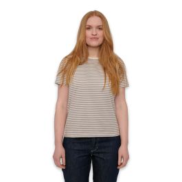 Organic Basics Organic Cotton Tee Grey Stripe