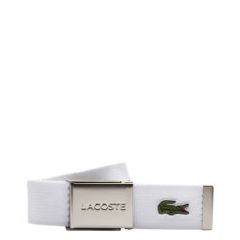 Lacoste canvas outlet belt