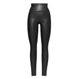 SPANX Ready to Wow Faux Leather Leggings Black