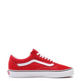 Vans old shop skool red white