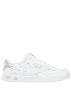 Reebok hot sale white silver