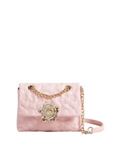 Ted Baker Ayshana Magnolia Quilted Mini Cross Body Bag pale pink