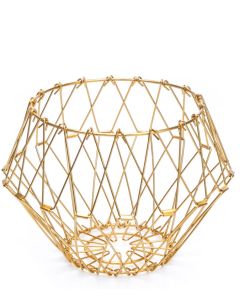 Balvi Fruit Basket Multi Form Gold