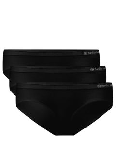 Seamless Bamboo Briefs - 3 Pack - Black