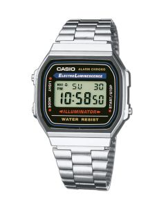 Zilveren casio top