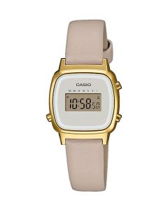 CASIO Vintage Mini LA670WEFL 9EF Goudkleurig The Little Green Bag