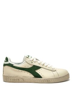 Diadora Game L Low Waxed Suede Pop Verde Guardiano The Little Green Bag