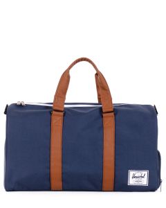 Herschel Supply Co. Novel navy tan PU The Little Green Bag
