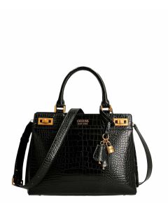 zwarte guess handtas katey luxury satchel