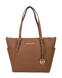 Michael kors jet set item sale top zip tote